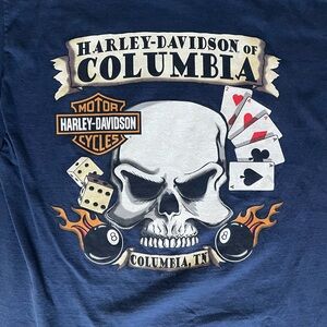 Harley Davidson of Columbia TN Logo T-Shirt - NWOT